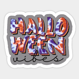 Halloween Vibes Sticker